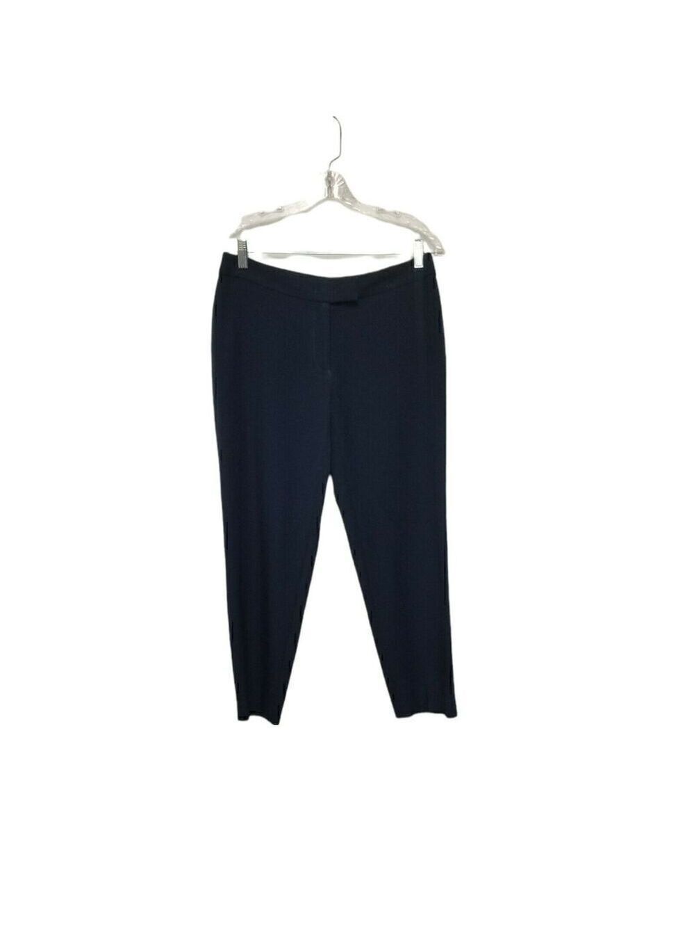 Anne Klein Women's Distant Mountain Navy Blue Dress Pants Trousers Size 4